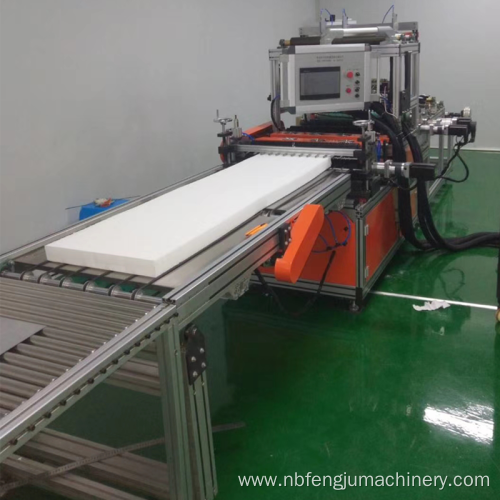 Filter folding pleating machine production line